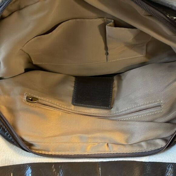 Coach Crick Bag ivory and chocolate - Picture 6 of 10